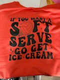 "Soft Serve" Volleyball Shirt