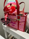 Valentine’s Day Gift Basket with Plush and Treats